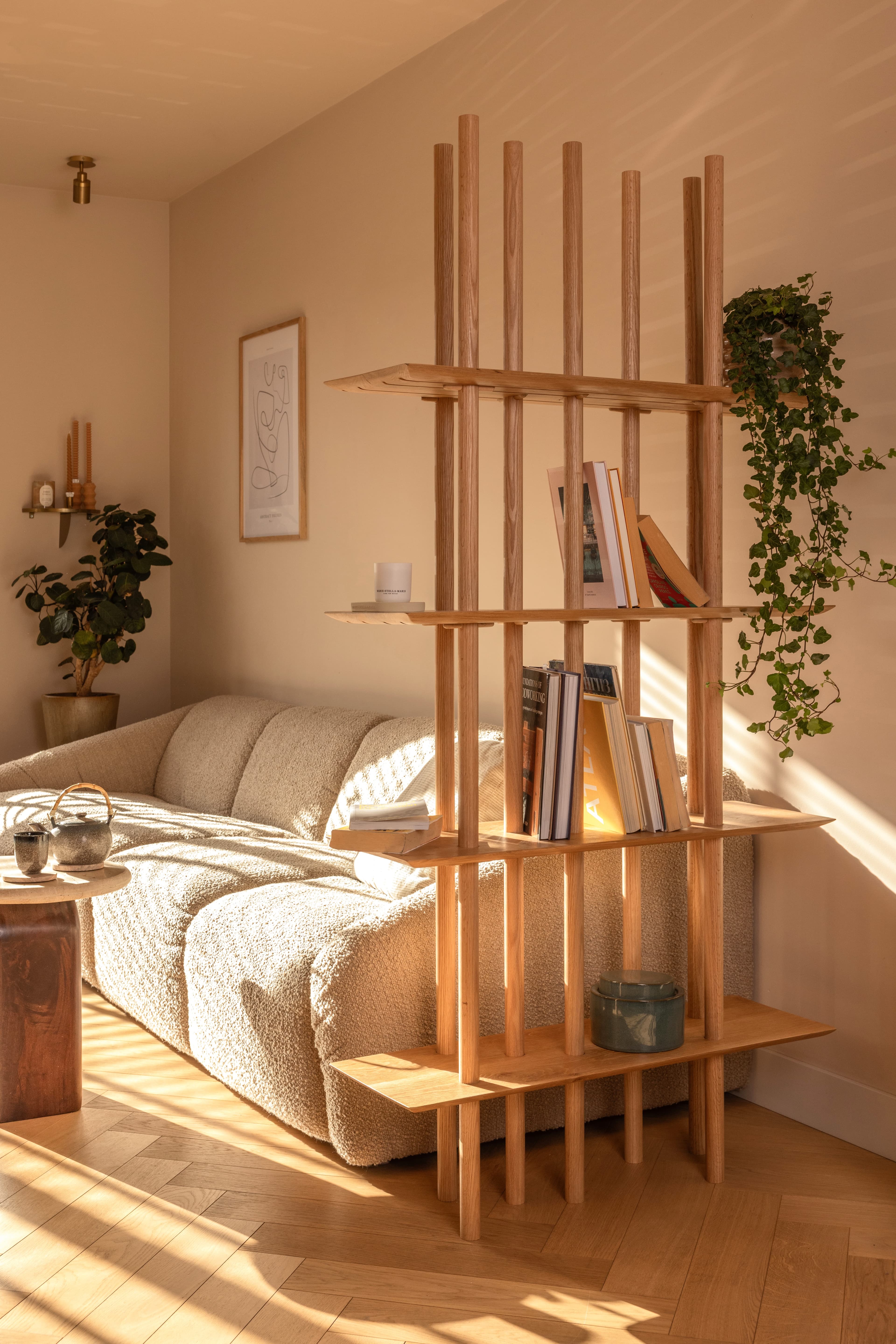 The Rhythm Series defining space in interior setting